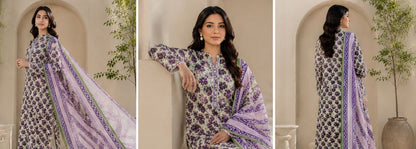 ZARDOZI DARBAR | 3-Piece Unstitched Lawn Suit