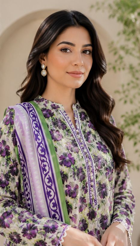 ZARDOZI DARBAR | 3-Piece Unstitched Lawn Suit