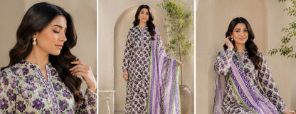 ZARDOZI DARBAR | 3-Piece Unstitched Lawn Suit