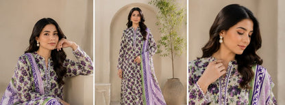 ZARDOZI DARBAR | 3-Piece Unstitched Lawn Suit