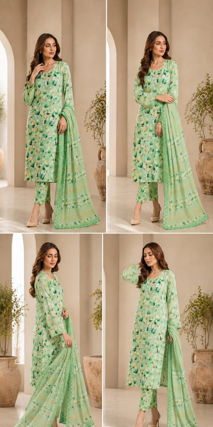 ZARDOZI DARBAR | 3-Piece Unstitched Lawn Suit