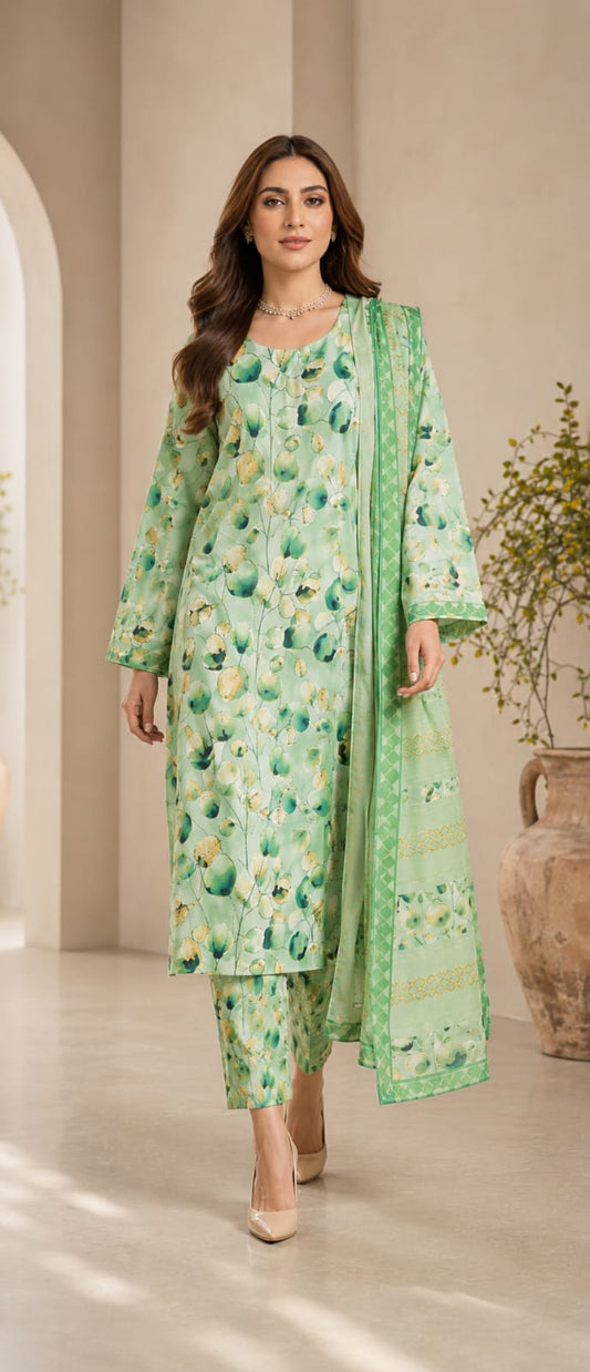 ZARDOZI DARBAR | 3-Piece Unstitched Lawn Suit