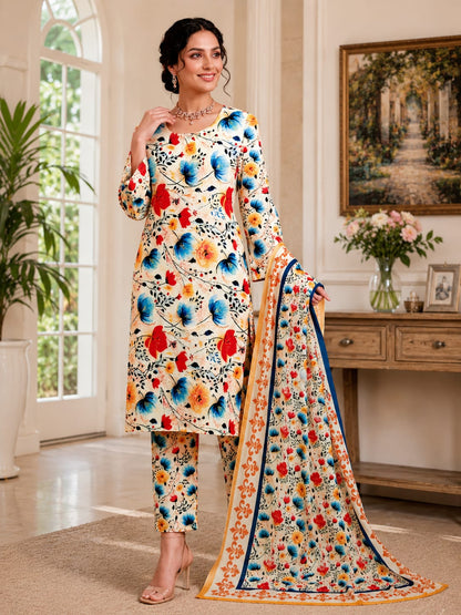 3-Piece Lawn Suit – ZARDOZI DARBAR